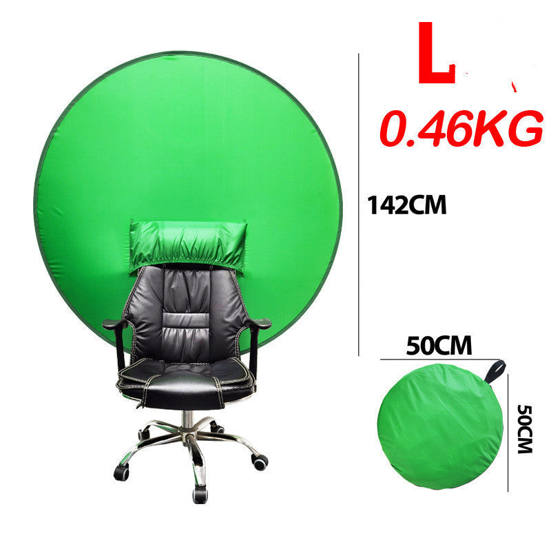 Écran vert de fond pliable