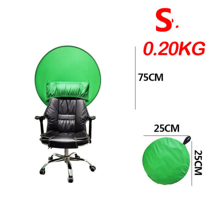 Écran vert de fond pliable