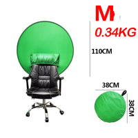 Écran vert de fond pliable