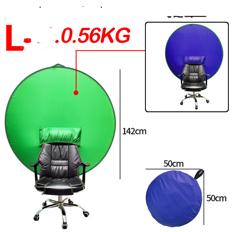 Écran vert de fond pliable