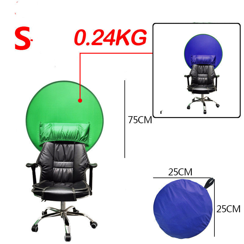 Écran vert de fond pliable