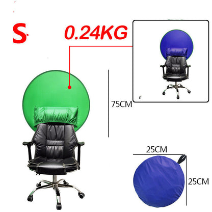 Écran vert de fond pliable