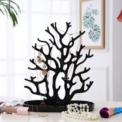 Rotatable Earring Storage Rack