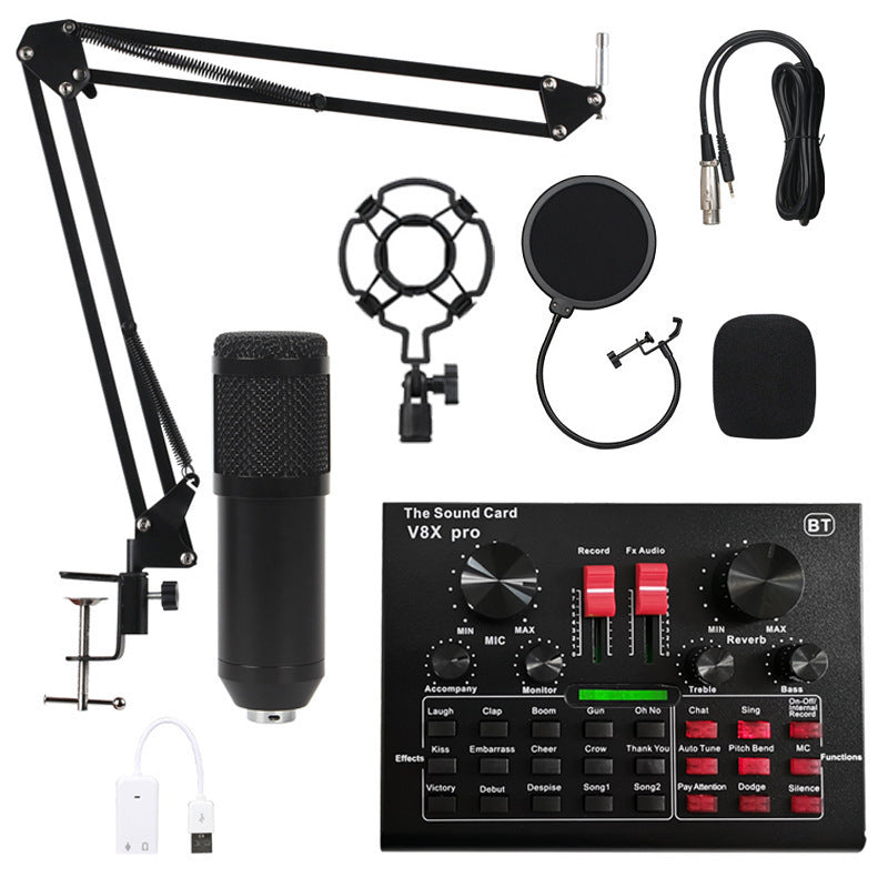 Ensemble de microphone à condensateur d'enregistrement