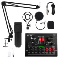 Ensemble de microphone à condensateur d'enregistrement
