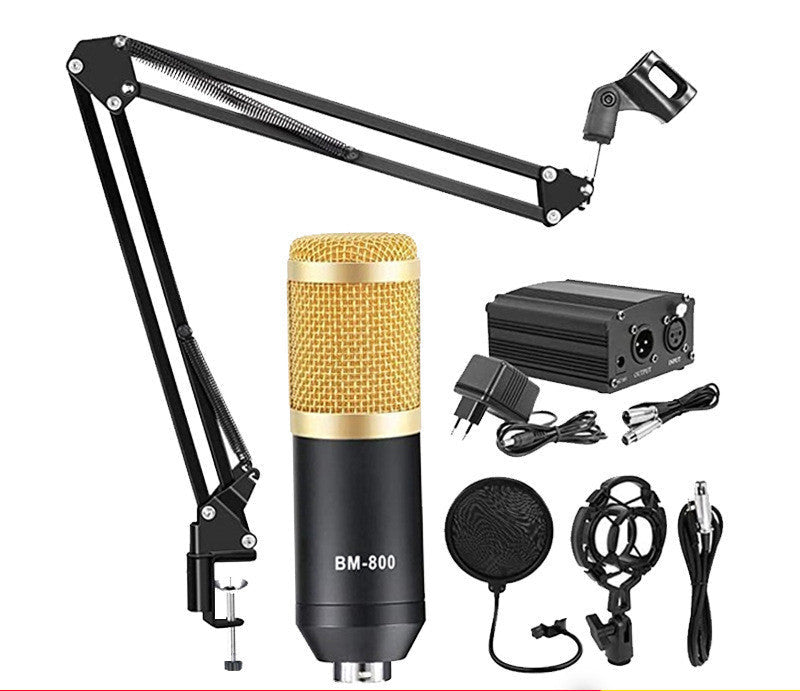 Ensemble de microphone à condensateur d'enregistrement