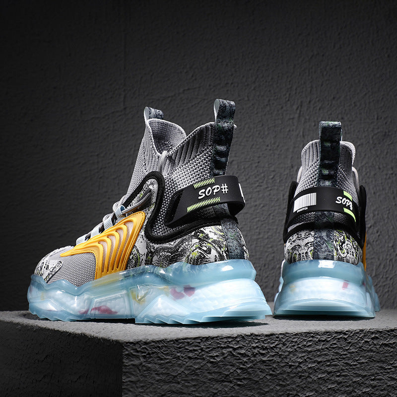 Chaussures pour hommes Blade, célébrité d'Internet, chaussures de sport de course à absorption des chocs