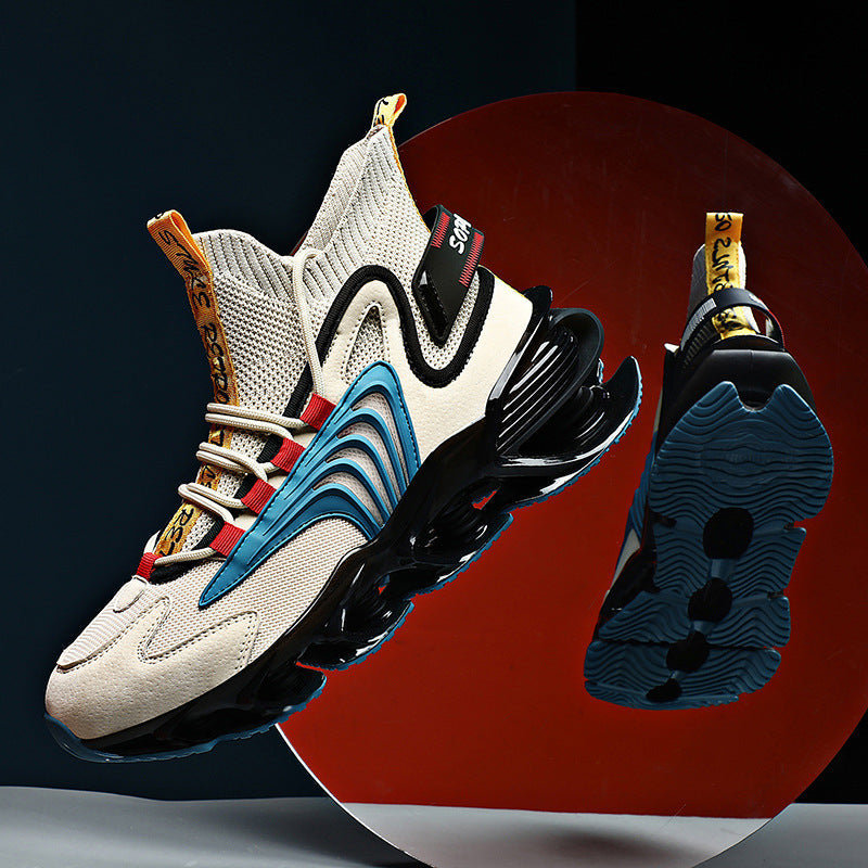 Chaussures pour hommes Blade, célébrité d'Internet, chaussures de sport de course à absorption des chocs