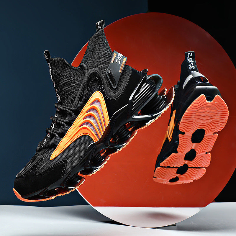 Chaussures pour hommes Blade, célébrité d'Internet, chaussures de sport de course à absorption des chocs