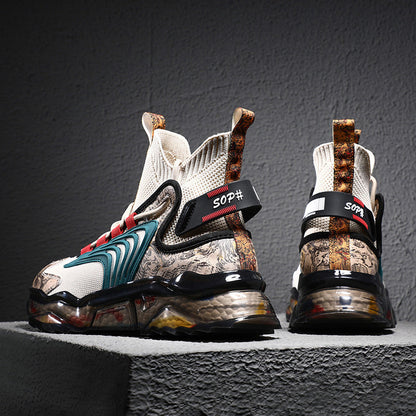 Chaussures pour hommes Blade, célébrité d'Internet, chaussures de sport de course à absorption des chocs
