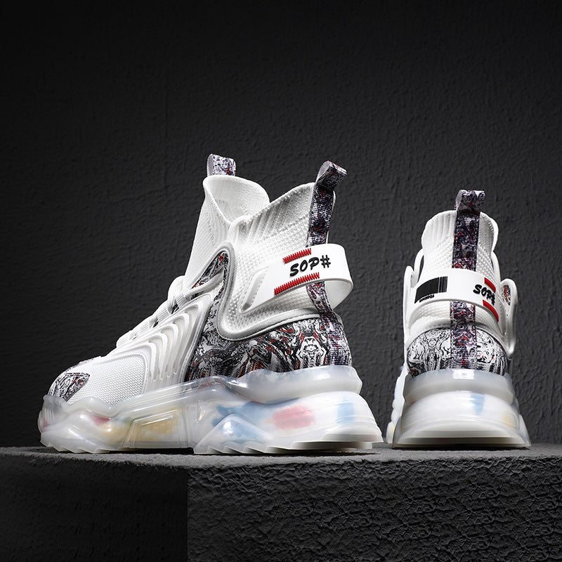 Chaussures pour hommes Blade, célébrité d'Internet, chaussures de sport de course à absorption des chocs