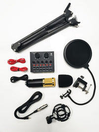 Fabricants Direct Microphone à condensateur Bm800 Plug and Play Téléphone portable Ordinateur Général Karaoké Shoumai Set Vente en gros