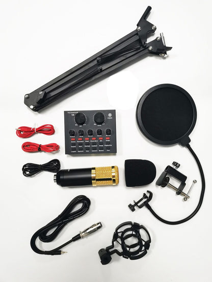 Fabricants Direct Microphone à condensateur Bm800 Plug and Play Téléphone portable Ordinateur Général Karaoké Shoumai Set Vente en gros