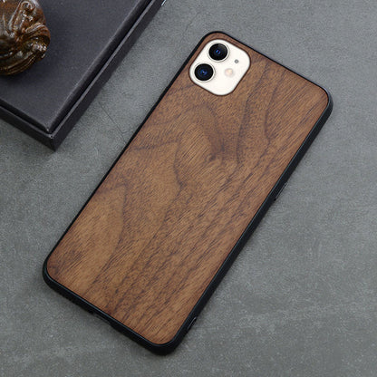 Retro Wooden Print iPhone 12 Case – Creative Art Back Cover | 11 Design Options