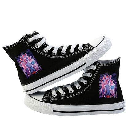 Canvas Shoes Around American TV Series