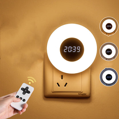 Remote Control Night Light Bedroom Bedside Soft Light Table Lamp