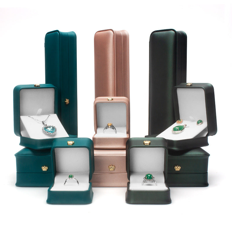 Crown Proposal Ring Box Jewelry
