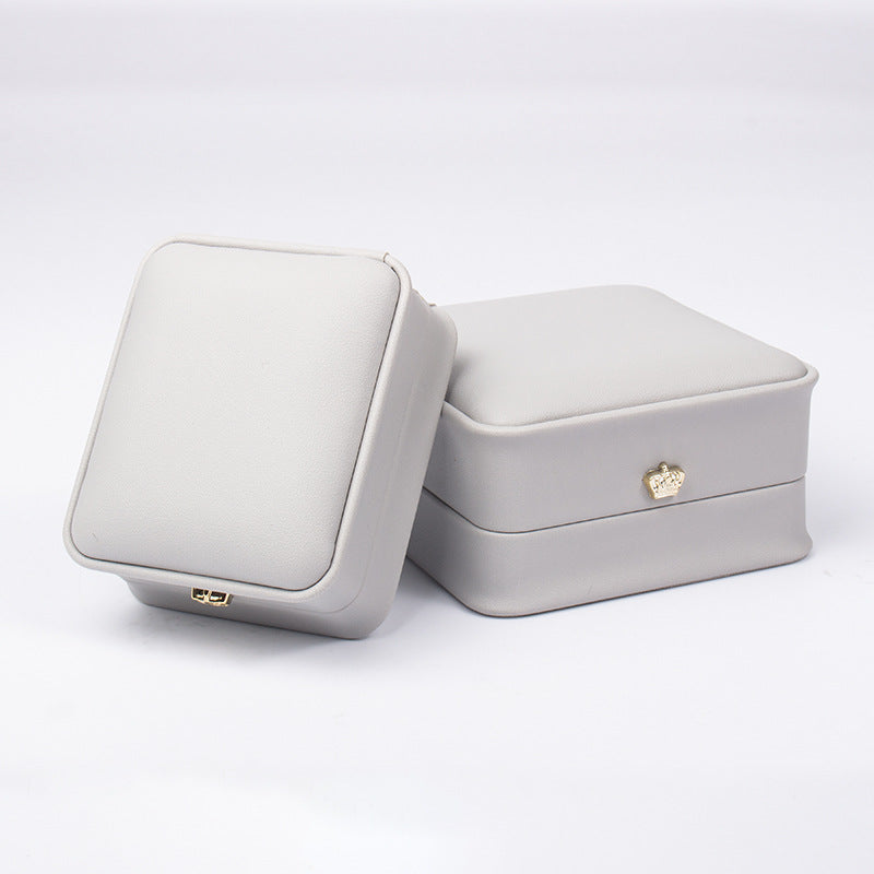 Crown Proposal Ring Box Jewelry
