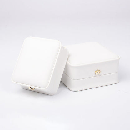 Crown Proposal Ring Box Jewelry