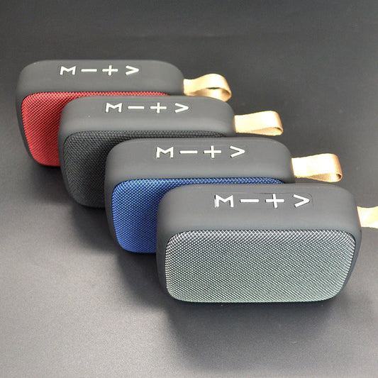 Haut-parleur Bluetooth sans fil carré, mini haut-parleur Bluetooth portable avec port USB.