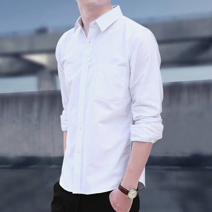 Men's Shirts Slim Fit Casual Apparel