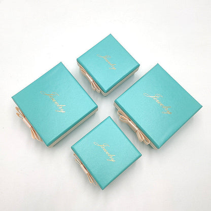 Blue Gift Box Bow Knot Bracelet Bracelet Box