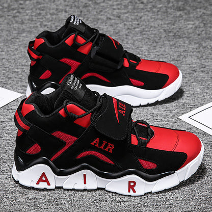 New Red Sporty Authentic Mid-Cut Shoes Winter Warm Shoes for Men