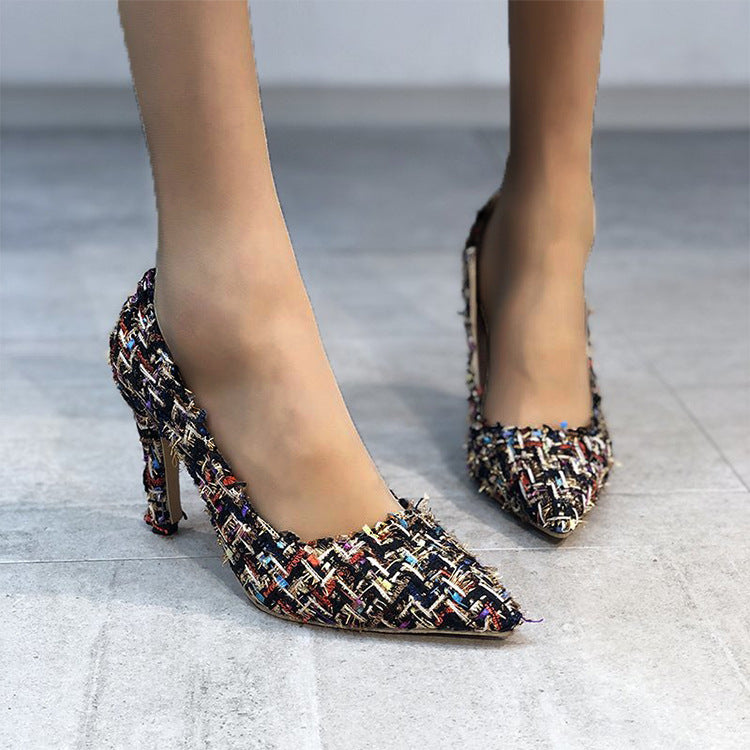 Shallow Mouth Pointed Toe Shoes