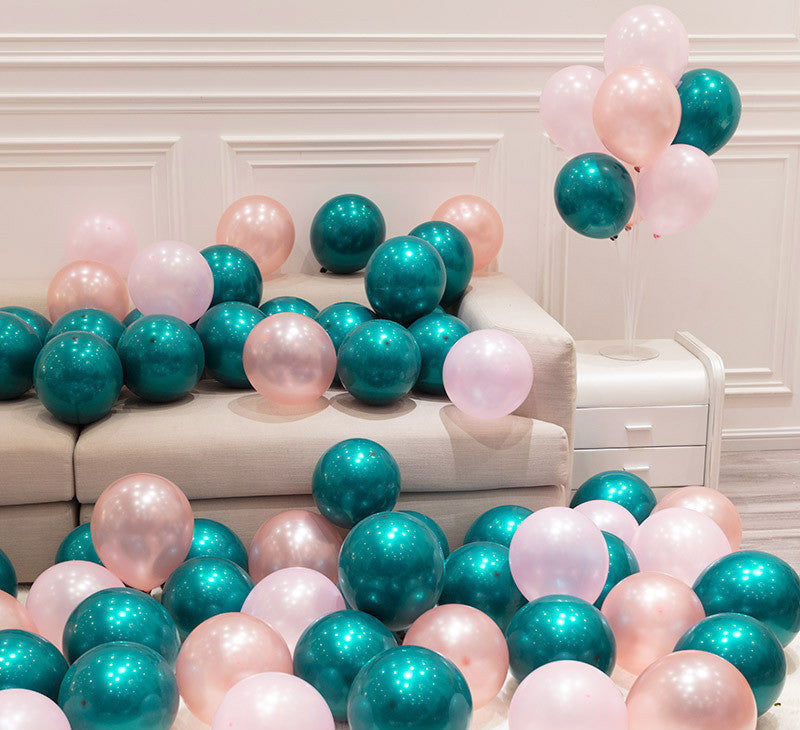 Happy Birthday Blue Balloon Boyfriend Surprise Party Decoration Party Romantic Scene Layout Background Wall Supplies