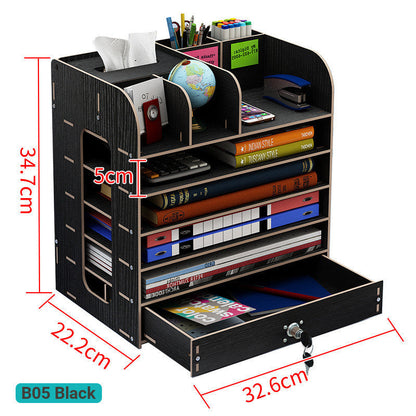 Estante de libros Mesa sencilla Estantería sencilla y moderna para estudiantes