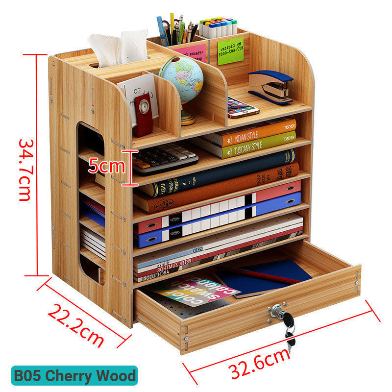 Estante de libros Mesa sencilla Estantería sencilla y moderna para estudiantes