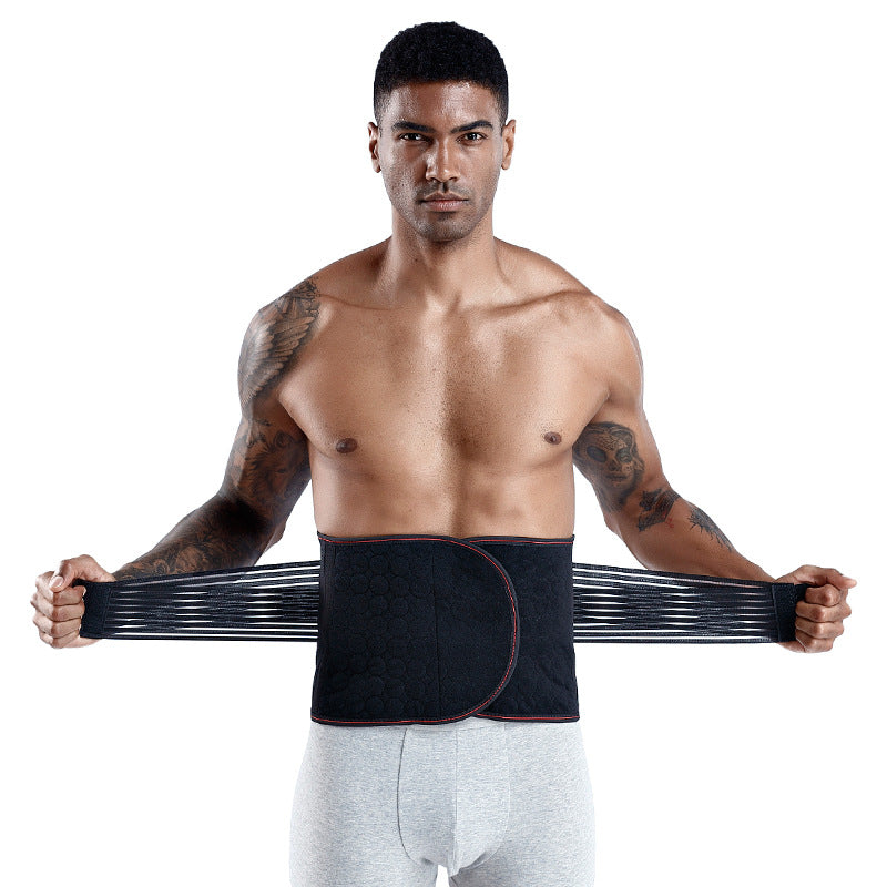 Ceinture de soutien lombaire pour la perte de poids - Attelle de maintien du bas du dos - Double ajustement pour soulager les douleurs dorsales - Ceinture de soutien sportif avec ressorts