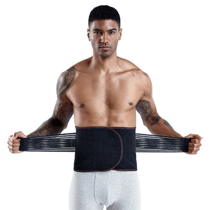 Ceinture de soutien lombaire pour la perte de poids - Attelle de maintien du bas du dos - Double ajustement pour soulager les douleurs dorsales - Ceinture de soutien sportif avec ressorts