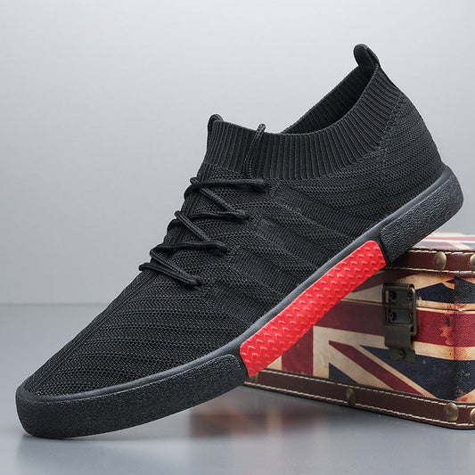 Chaussures d'été pour hommes respirantes, déodorantes, petites chaussures blanches