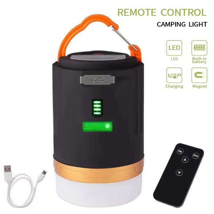 Lumière d'urgence de camping Télécommande Lumière de camping extérieure Lumière de pêche Lumière de tente