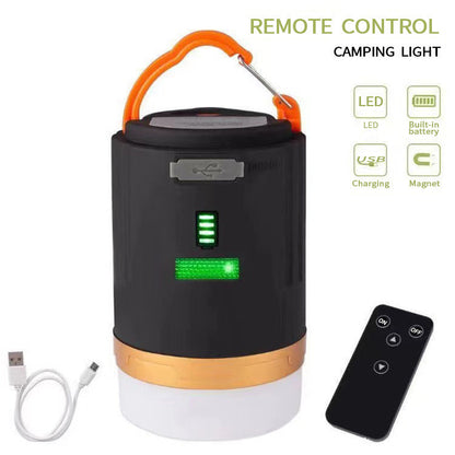 Lumière d'urgence de camping Télécommande Lumière de camping extérieure Lumière de pêche Lumière de tente