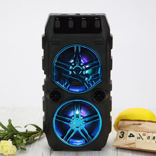 Haut-parleur Bluetooth sans fil double haut-parleur portable pour l'extérieur