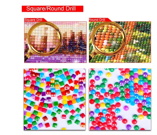 Broderie Diamant Pleine Foret 5D DIY Peinture Diamant Dîner sur la Plage Point de Croix Diamant 2019 Photos de Strass Décoration de Maison