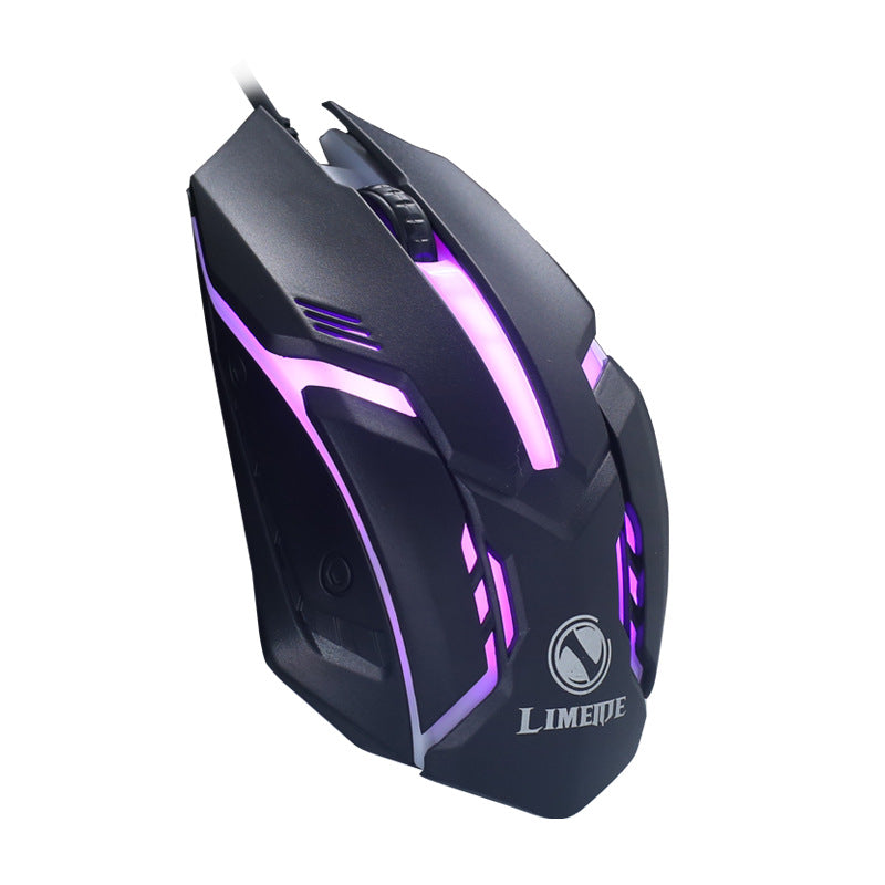 Souris filaire avec rétroéclairage coloré
