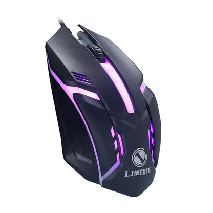 Souris filaire avec rétroéclairage coloré
