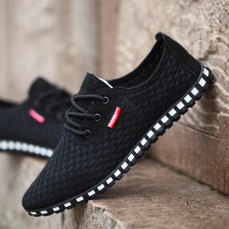 Chaussures de sport décontractées polyvalentes en maille respirante pour hommes
