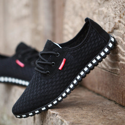 Chaussures de sport décontractées polyvalentes en maille respirante pour hommes