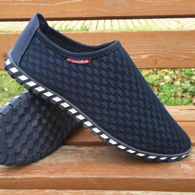 Chaussures de sport décontractées polyvalentes en maille respirante pour hommes