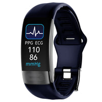 Body Temperature Smart Bracelet ECG Heart Rate Blood Pressure Blood Oxygen Health Test Sleep Exercise Waterproof