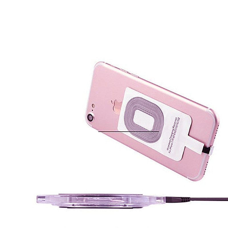 Compatible con Apple, receptor de carga inalámbrica para teléfono móvil