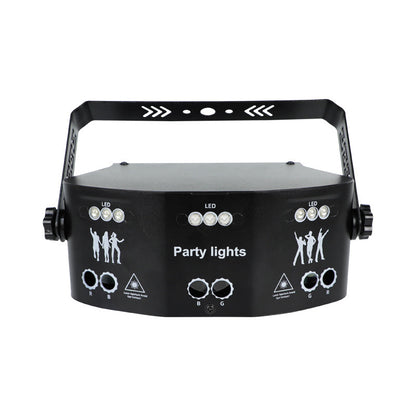 Multicolored Lights KTV Atmosphere Lights Rotating Voice