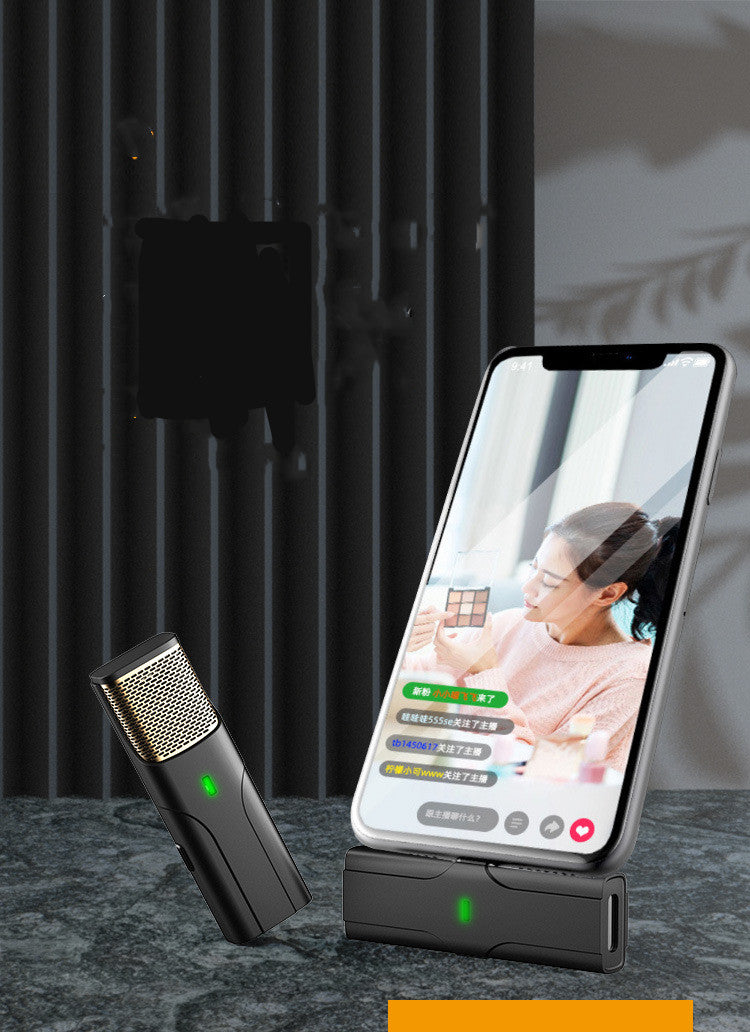 Micrófono de solapa inalámbrico Bluetooth para grabación
