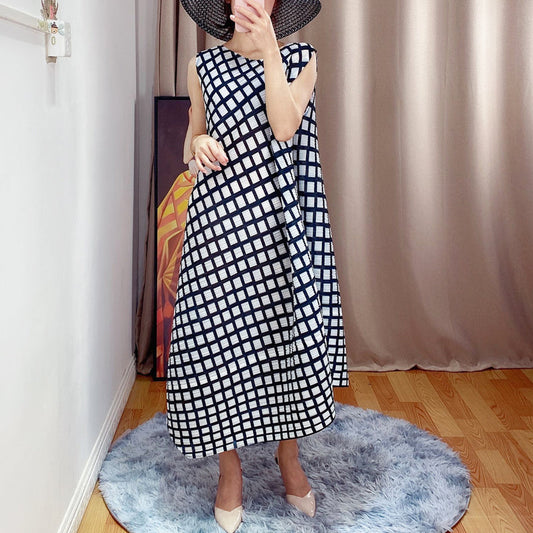 Robe ample asymétrique grande taille