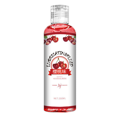 Fruit Flavor Body Lubricating Fluid – Wash-Free Couples Intimate Moisturizer