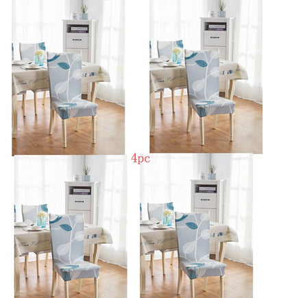 Funda de silla para el hogar, funda de silla de hotel, funda de silla para paquete, funda de silla elástica siamesa, funda de silla de oficina para ordenador
